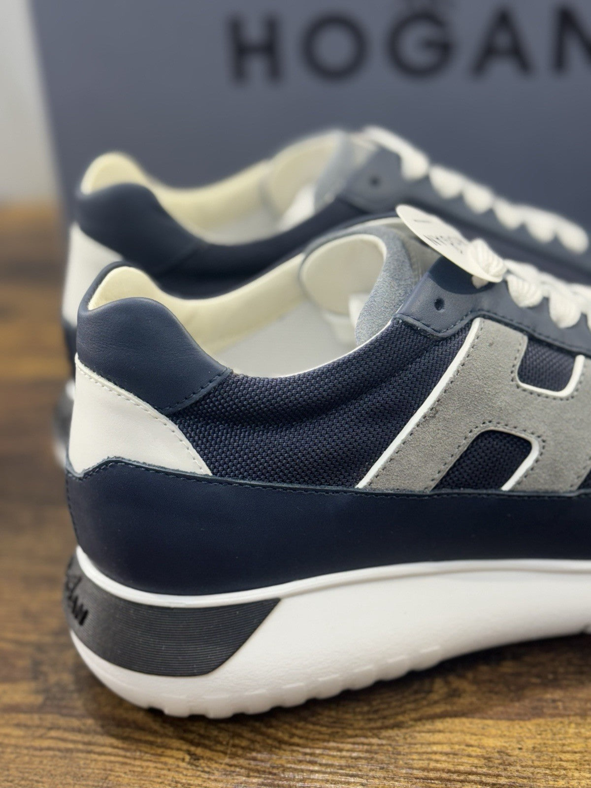 Hogan Interactive 3 Pelle Blu   Casual Hogan Uomo 41.5