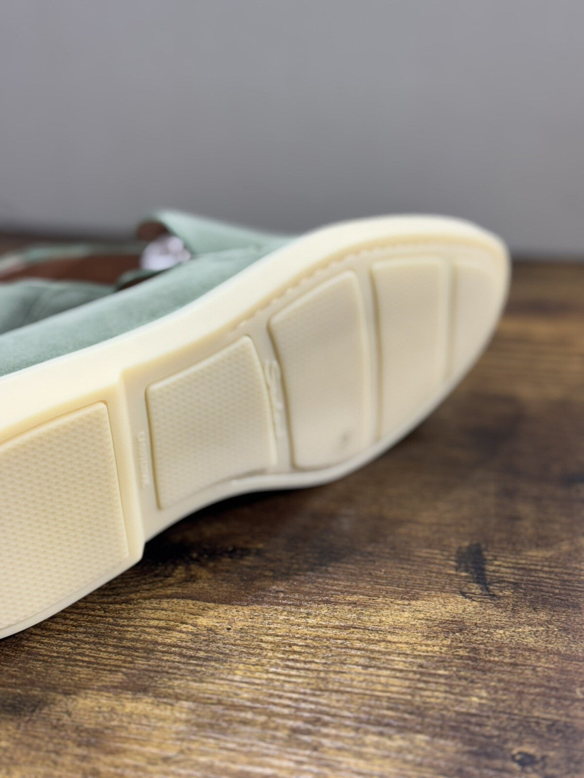 Santoni Mocassino Donna Summer Walk Light Green Suede Casual Loafer Santoni 37.5