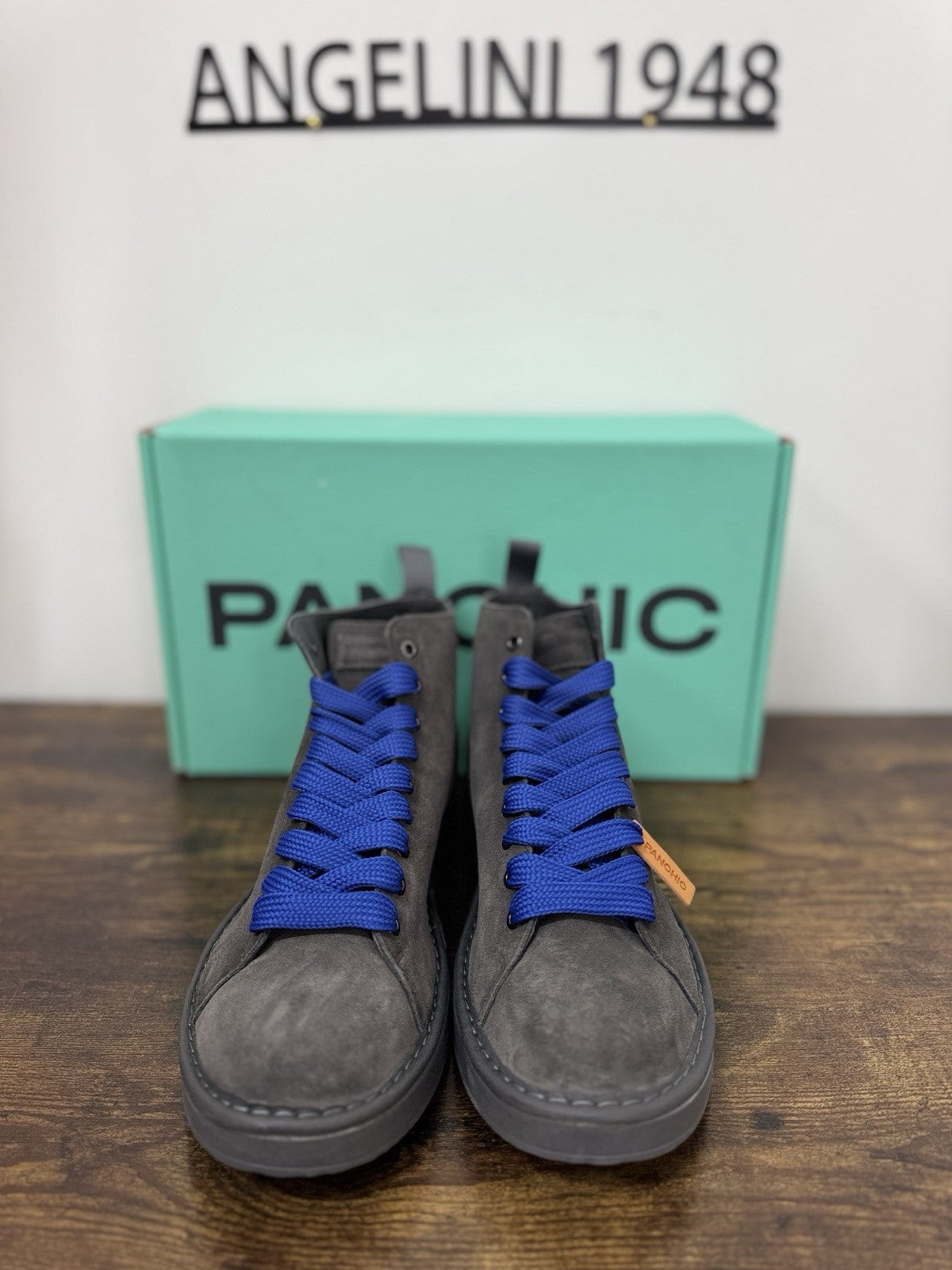 Panchic Ankle Boot Suede Grigio   Casual Boot Uomo 42