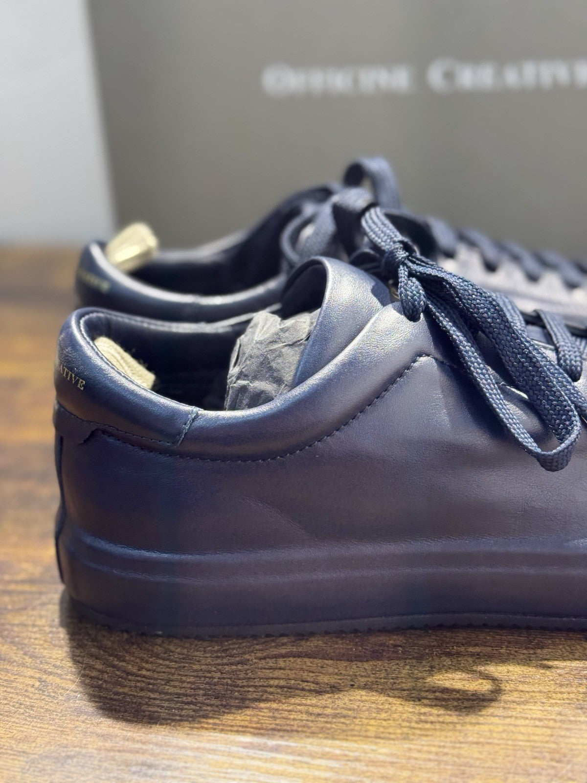 Officine Creative Sneaker Essence Pelle  Handmade In Italy Casual Luxury Uomo 42