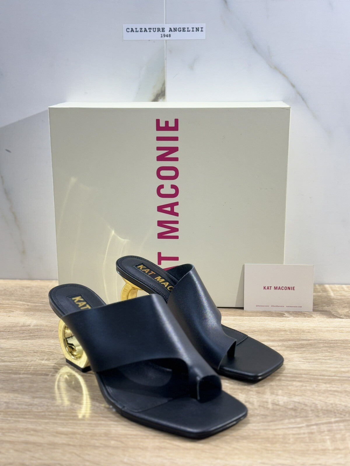 Kat Maconie Sandalo Donna Sigrid Pelle    Nero Luxury Kat Maconie 38