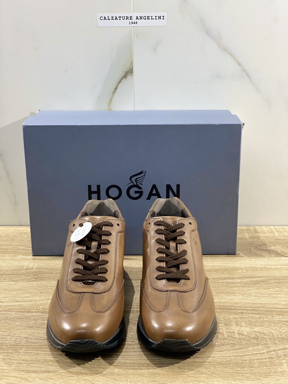 Hogan Active sneaker uomo Pelle Cuoio hogan luxury men shoes 41