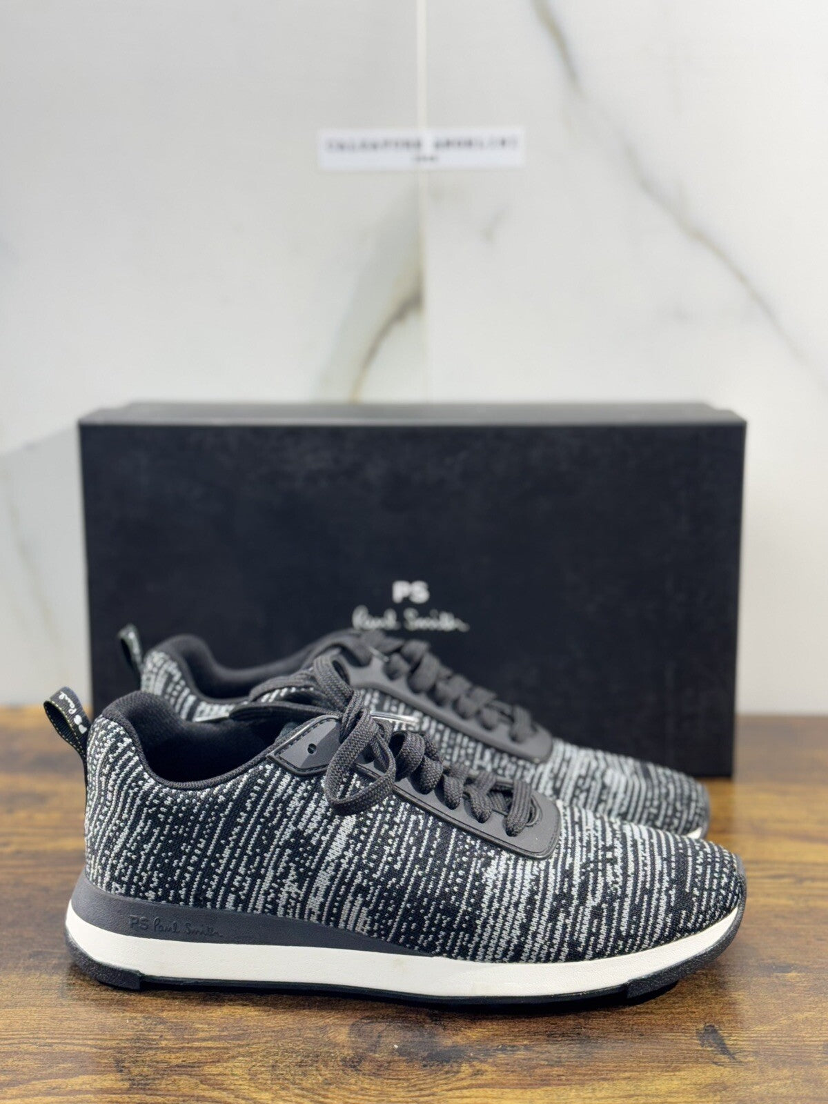 Paul Smith Sneaker Uomo Rappid Nero Casual Luxury Men Shoe 40