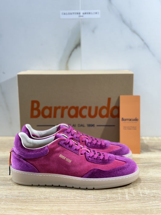 Barracuda Sneaker Donna Viola  Casual Woman Handmade Sneaker 41