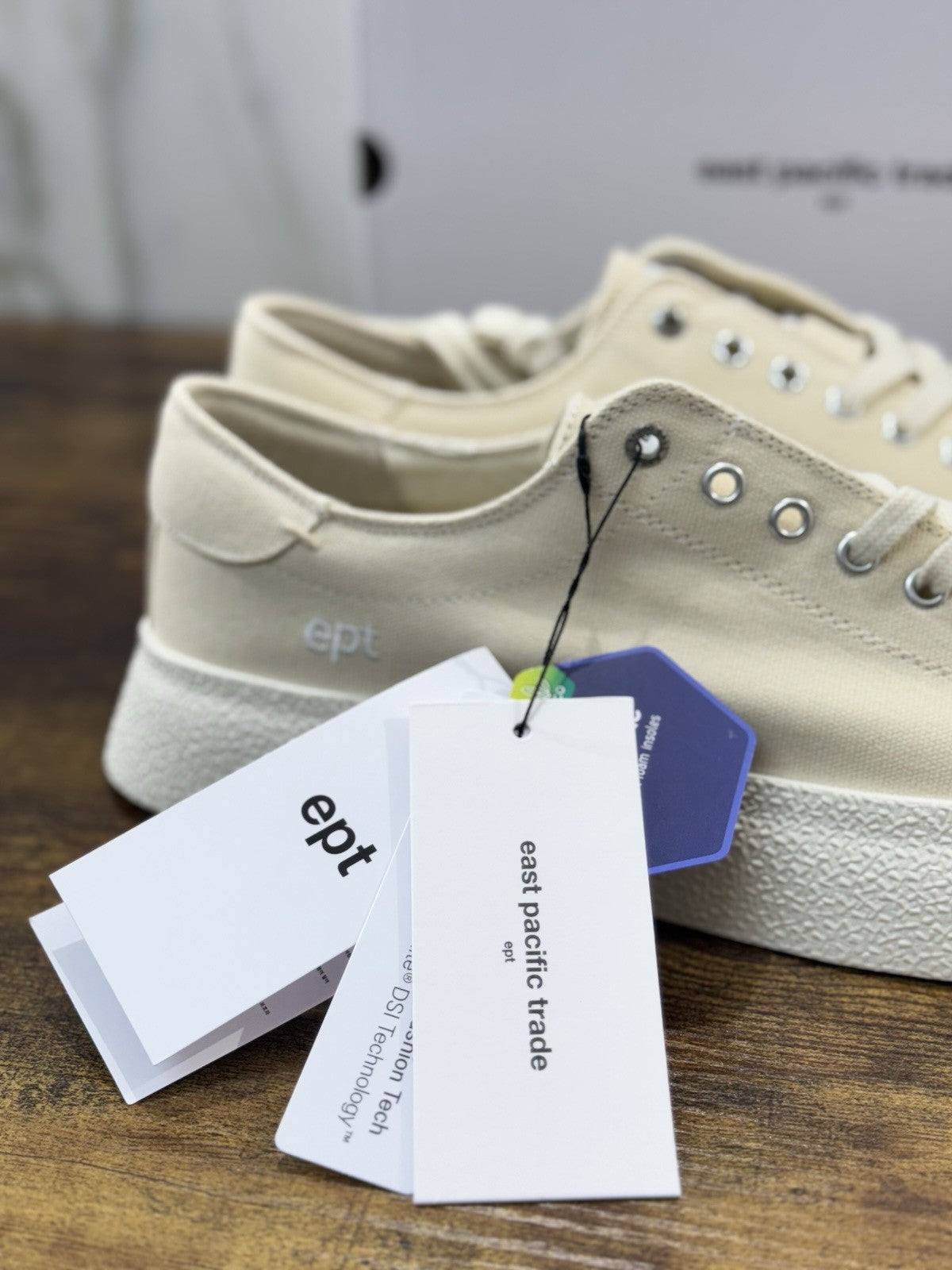East Pacific Trade Sneaker Natural Casual Uomo 45