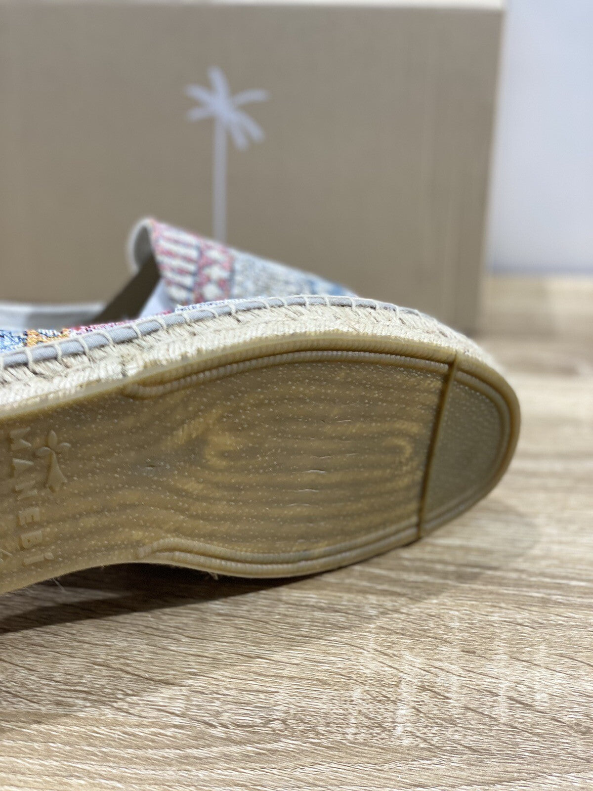 Manebi’ Uomo Espadrilles Mocassino Tulum Multicolor Casual Summer Shoes 44