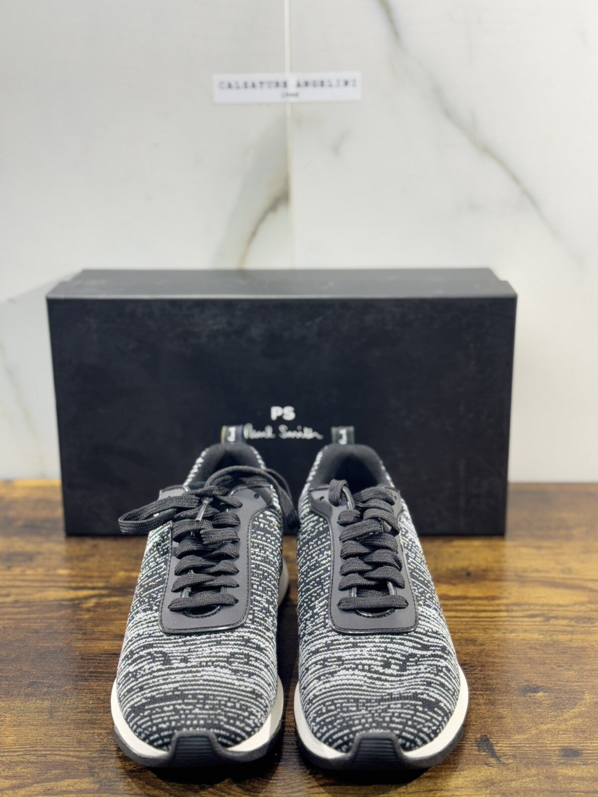 Paul Smith Sneaker Uomo Rappid Nero Casual Luxury Men Shoe 40