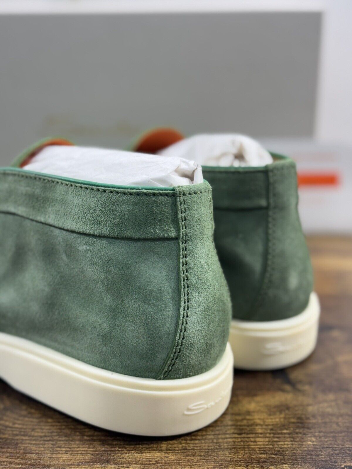 Santoni Scarpa Uomo Polacchino    Pelle  Open  Walk  Luxury Men Santoni 10