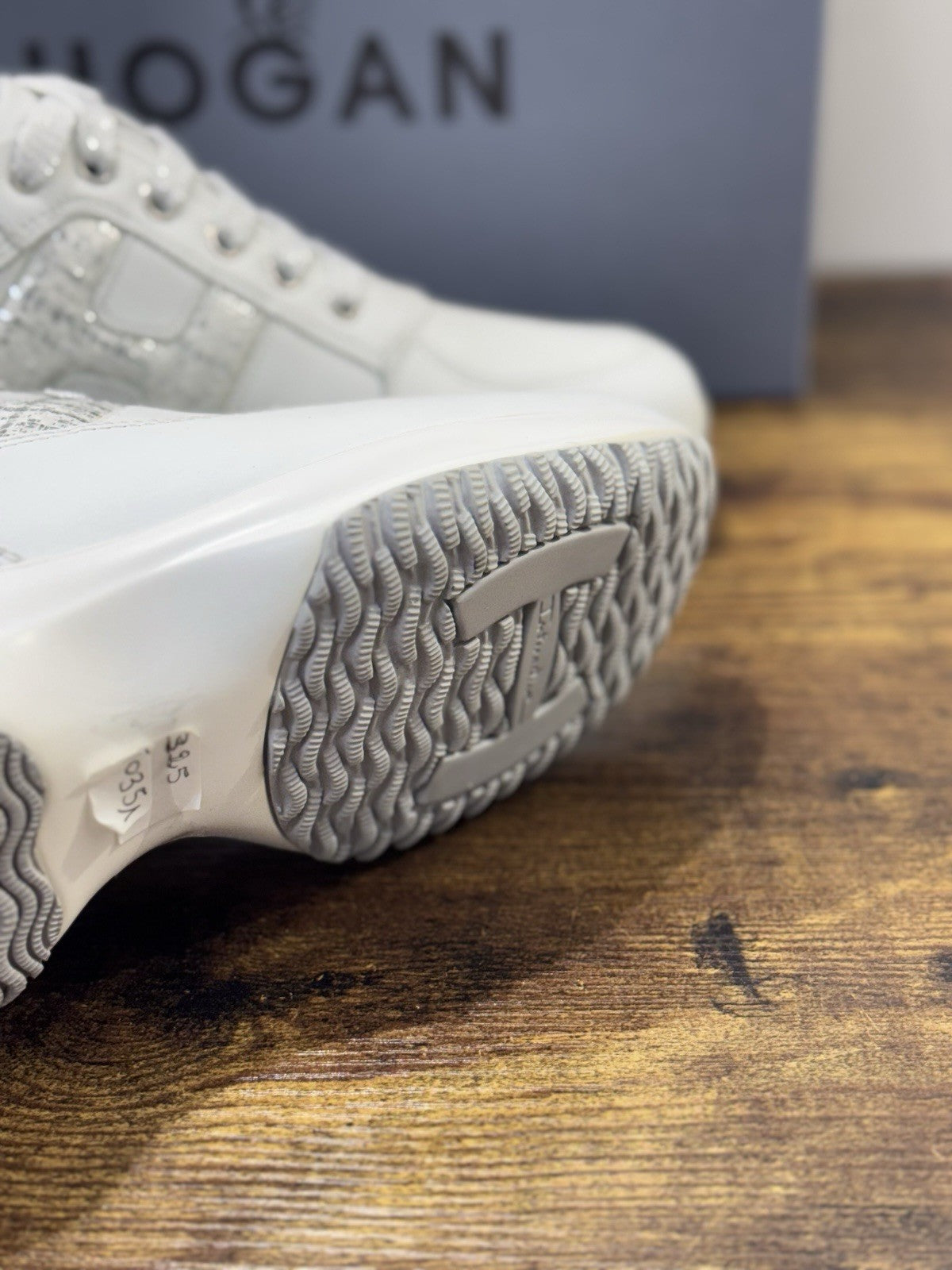 Hogan Interactive Pelle Argento Bianca   Casual Hogan Donna 39