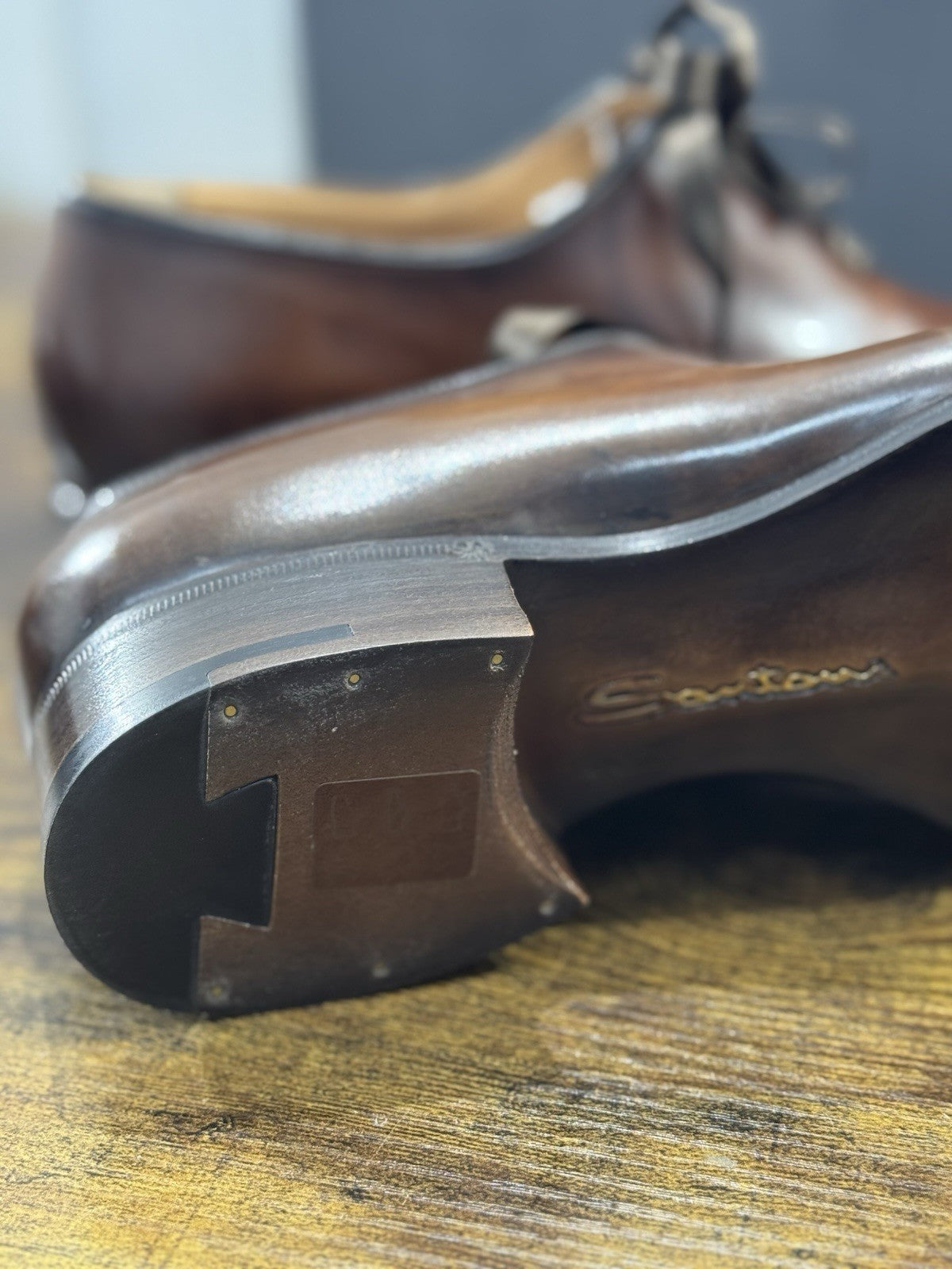 Santoni Stringata  3 Fori Limited Edition Box  Luxury Handmade Santoni Uomo 39