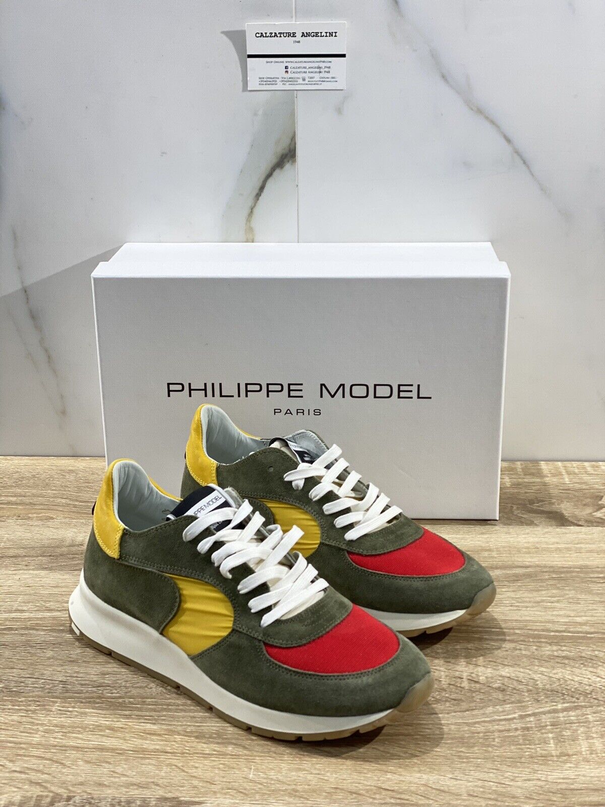 Philippe Model Montecarlo sneaker uomo 70 years militare casual 43