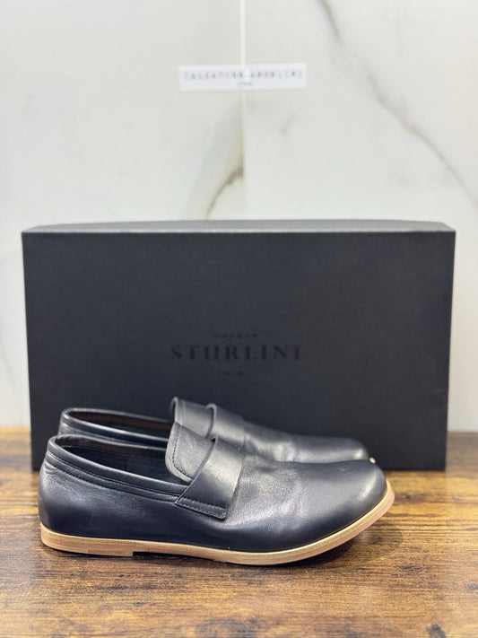 Sturlini Firenze Mocassino Pelle Nero Ultra Flexible Donna 37.5