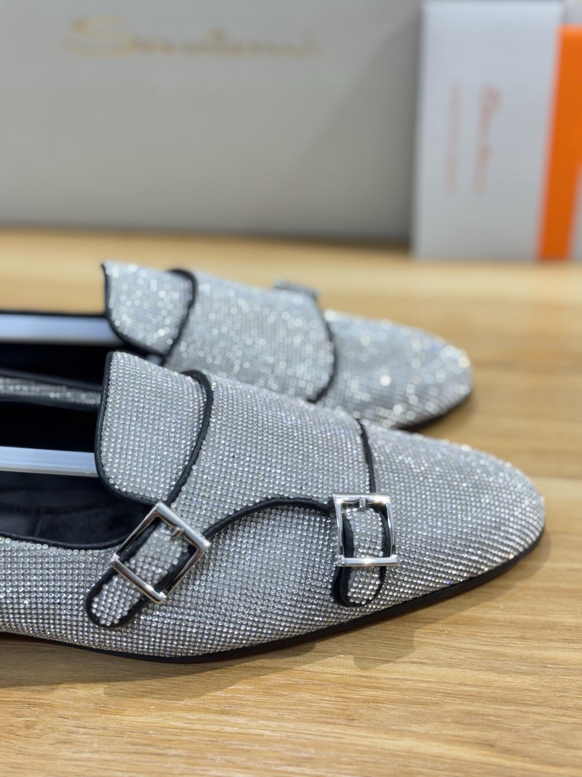 Santoni Mocassino Strass Limited Edition  Luxury Santoni Scarpa Donna 38.5