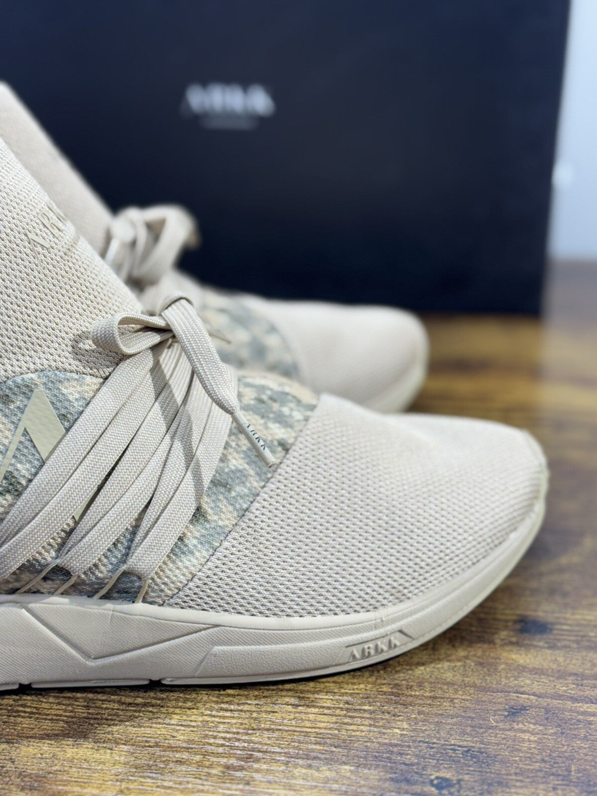 Arkk Copenhagen Sneaker Uomo Beige Camo Causal Men Shoes 42