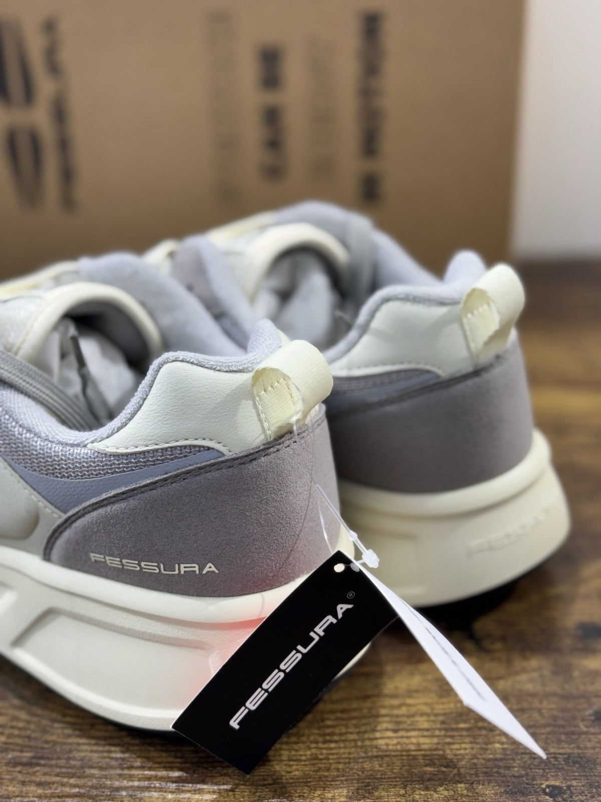 Fessura Sneaker Run 03 Gray Casual Extra Light Uomo 42
