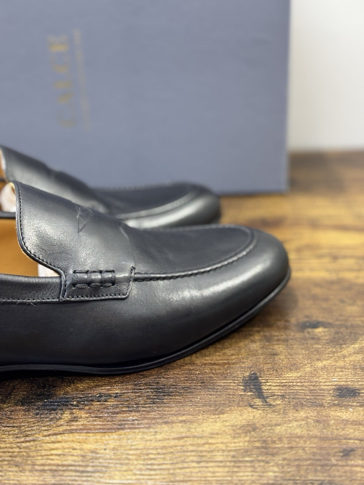 Calce Scarpa Uomo Mocassino Pelle Nera One Flex   Top Quality Uomo 44