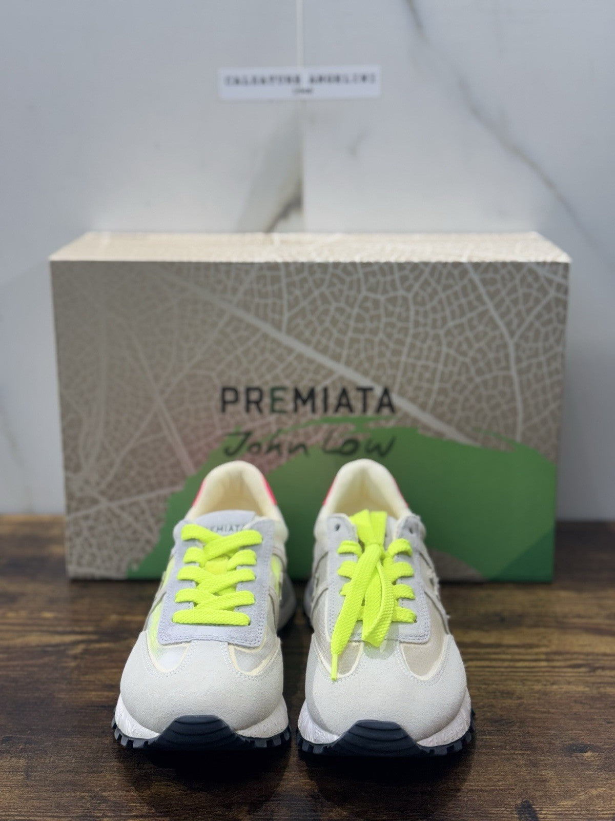 Premiata John Low  Sneaker Pelle Beige  Casual Premiata Scarpa Donna 36