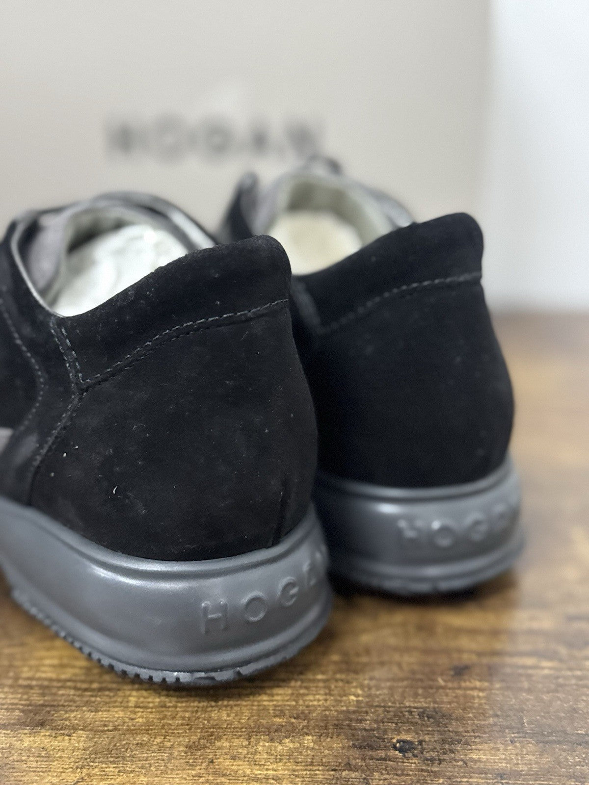Hogan New Interactive  Pelle Nero Grey    Casual Sneaker Hogan Uomo 43