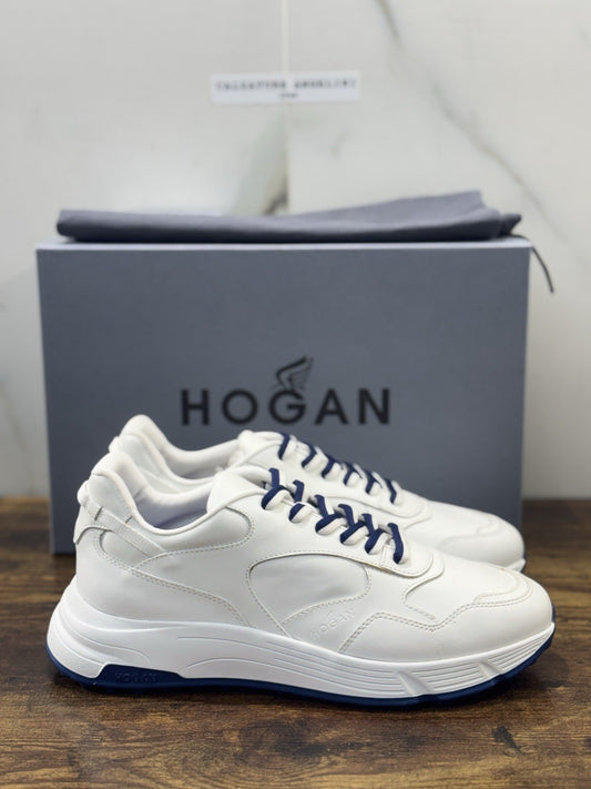 Hogan New Hyperlight Sneaker Pelle Bianca  Memory Foam Luxury Hogan Uomo 42.5