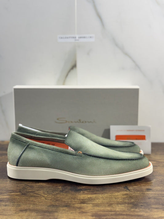 Santoni Scarpa Uomo Mocassino   Pelle  Summer Walk  Luxury Men Santoni 12