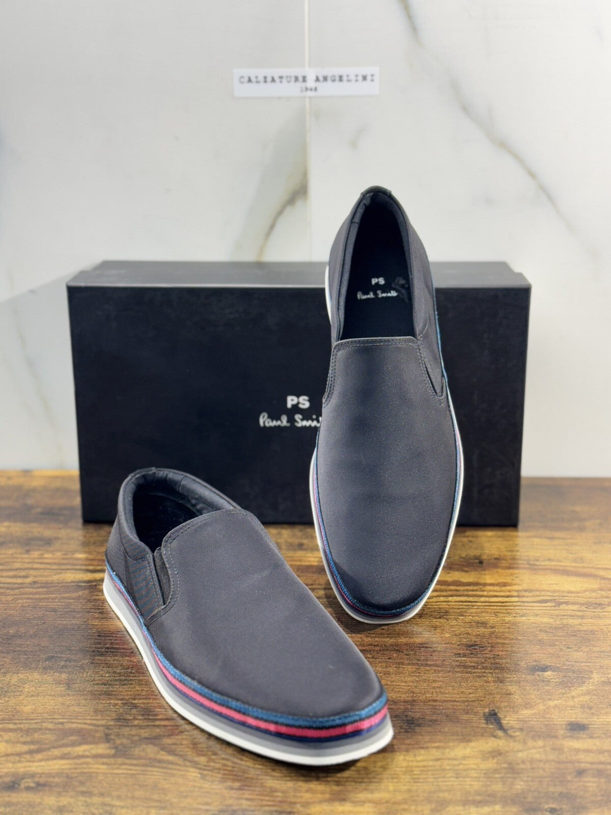 Paul Smith Scarpa Uomo Ramos Nero Mocassino Casual 40