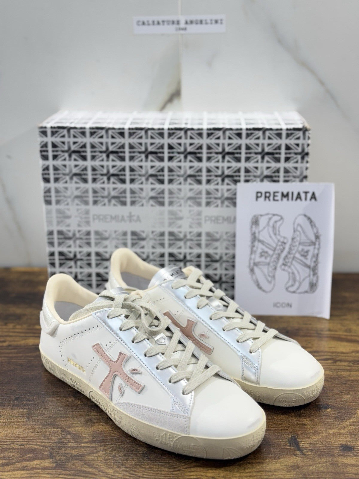 Premiata Steven  Timeless Sneaker Pelle    Casual Premiata Scarpa Donna 41