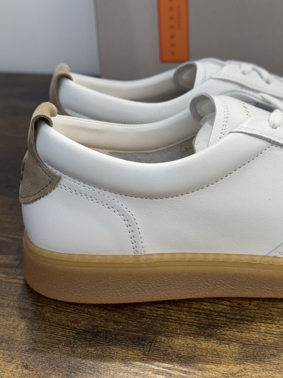 Henderson Baracco Sneaker Pelle Bianco   Casual Luxury Uomo 42