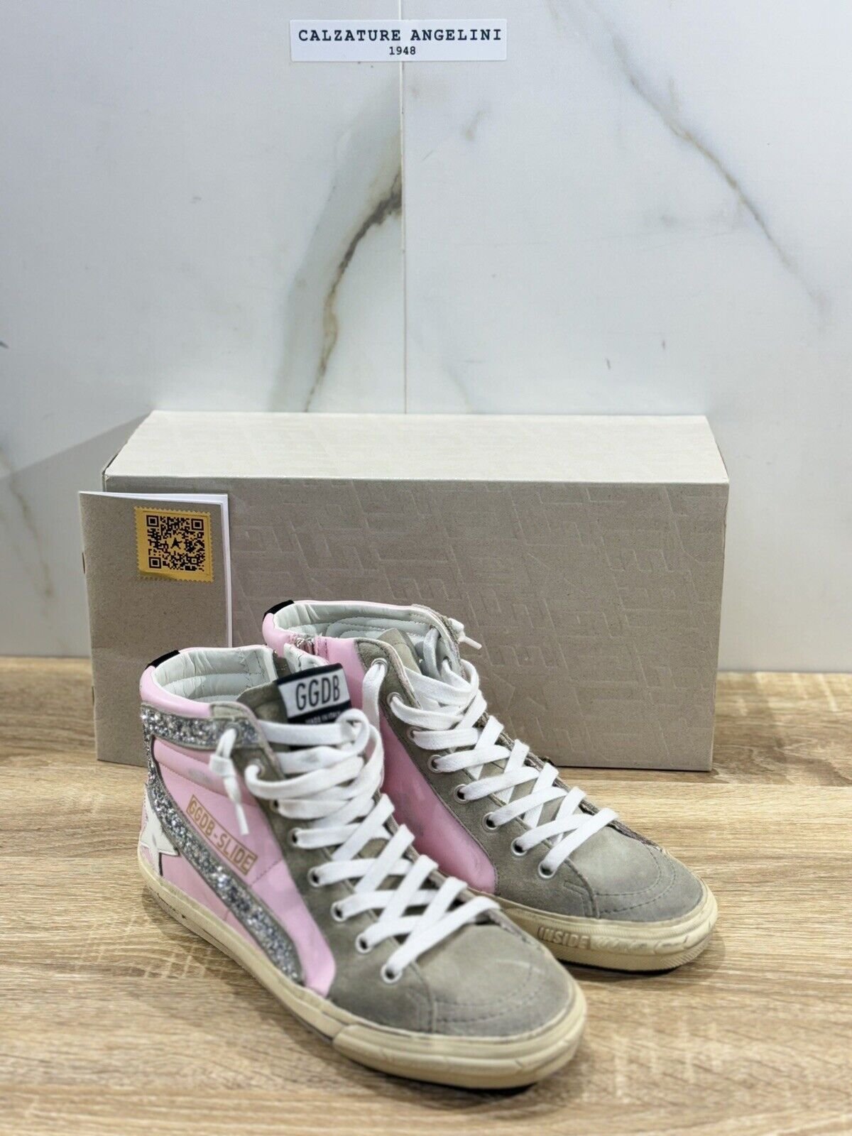 Golden Goose Sneaker Donna Slide  Classic      Pink Luxury Woman Golden Goose 40