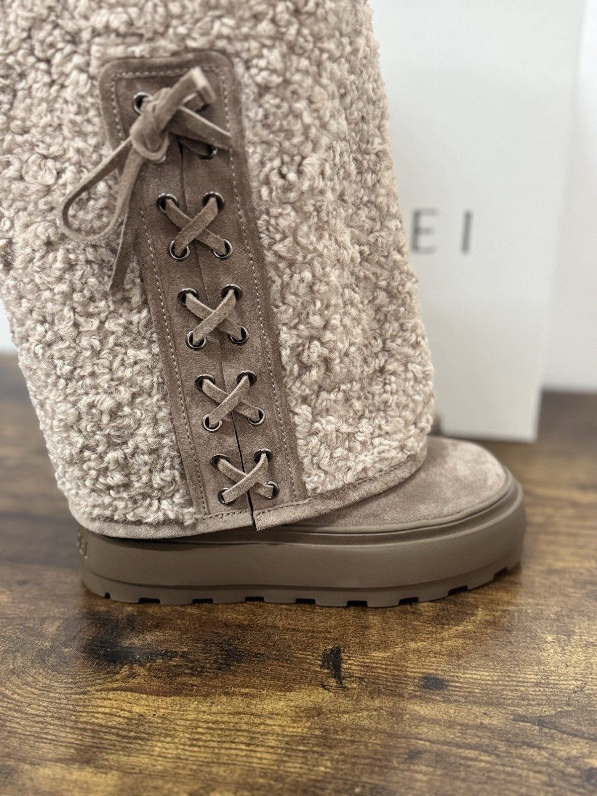 Casadei Stivale New Double Face Renna Caribou Zeppa Casadei Donna 39