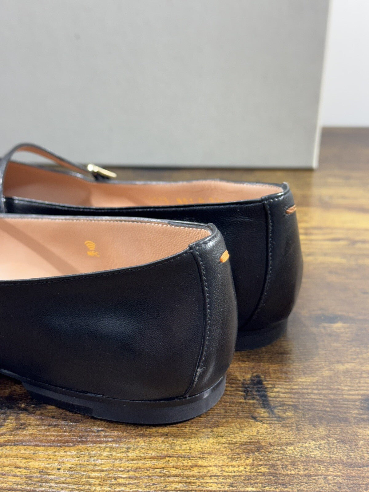 Santoni Ballerina Donna Pelle Nera Super Soft Casual  Santoni 39.5