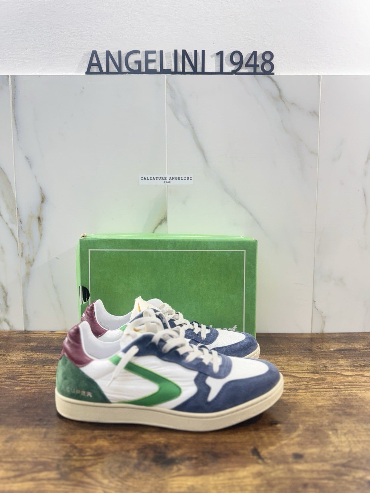 Valsport Super Sneaker Uomo Nylon Mesh Casual Made In Italy Heritage 45