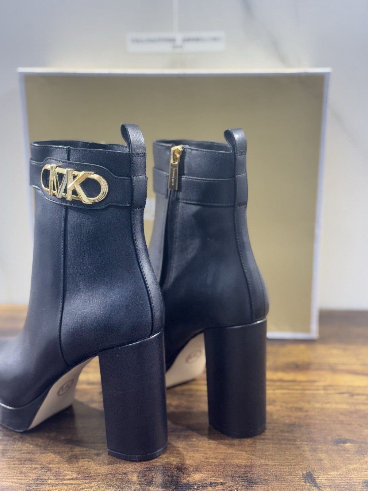 Michael Kors Parker Boot   Donna Pelle  Nero  Casual Platform Donna 39.5