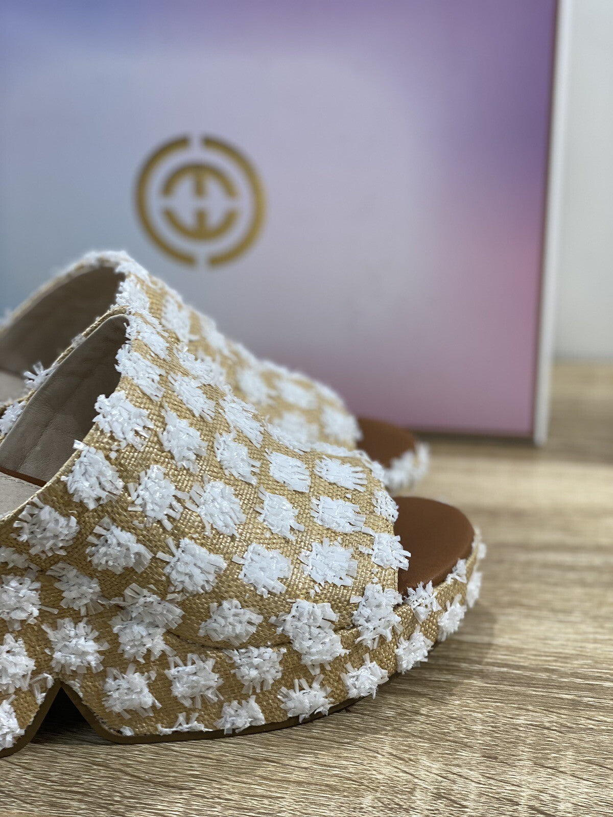 Cecelia New York Sandalo Donna Zeppa Frost Casual  Woman Sandal 37