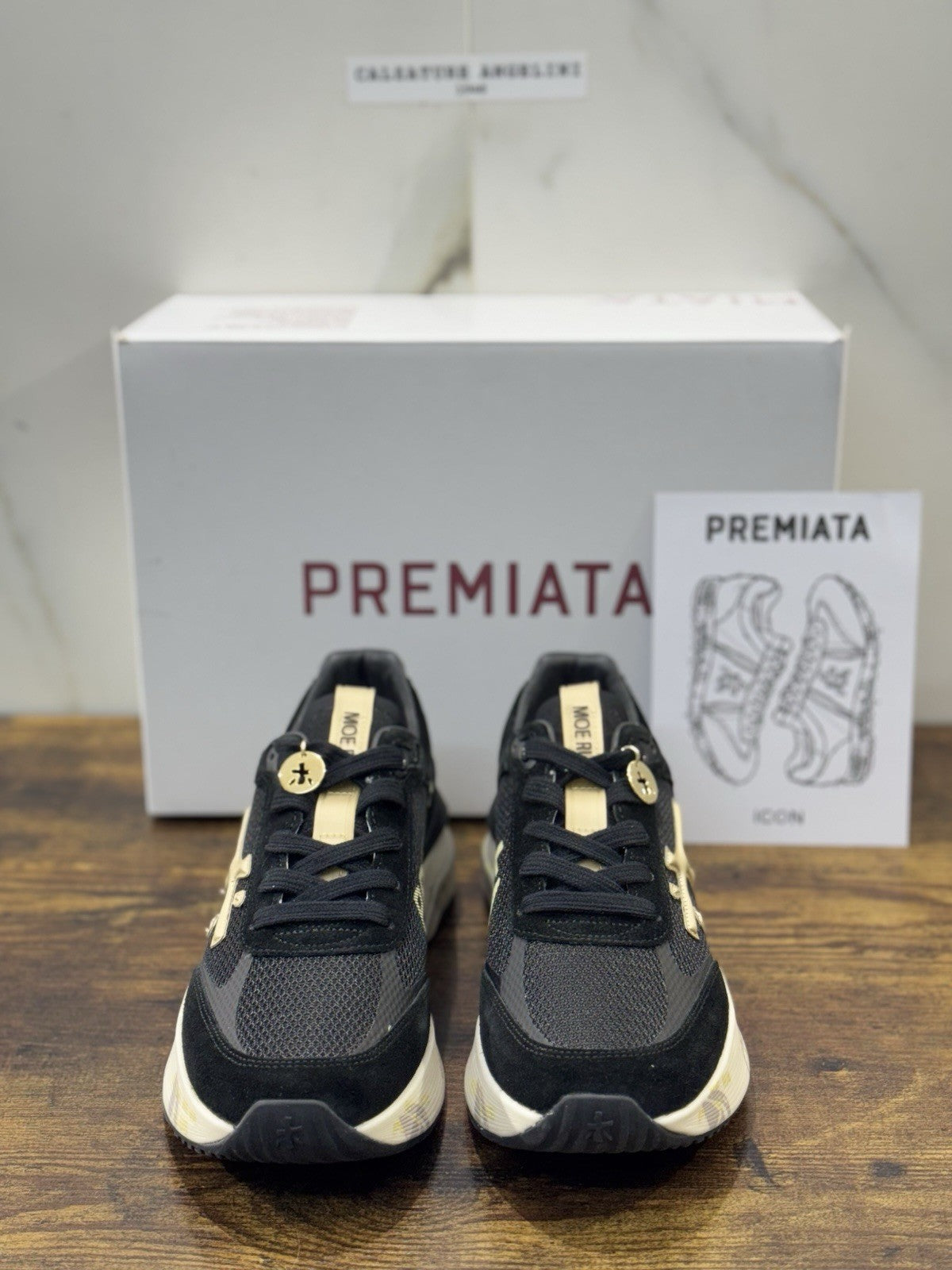 Premiata Sneaker Moerund  Nero  Casual Premiata Scarpa Donna 39