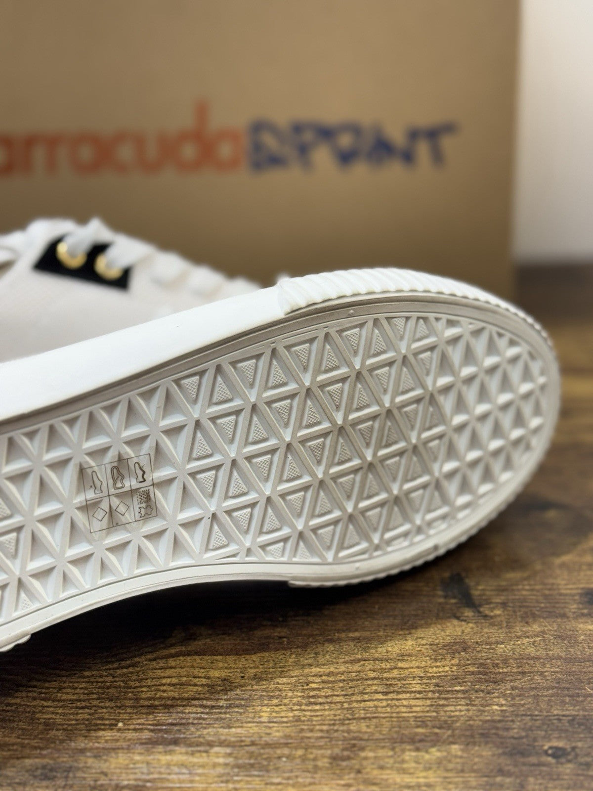 Barracuda Sneaker Sprint In Tela Bianco   Casual Uomo 41