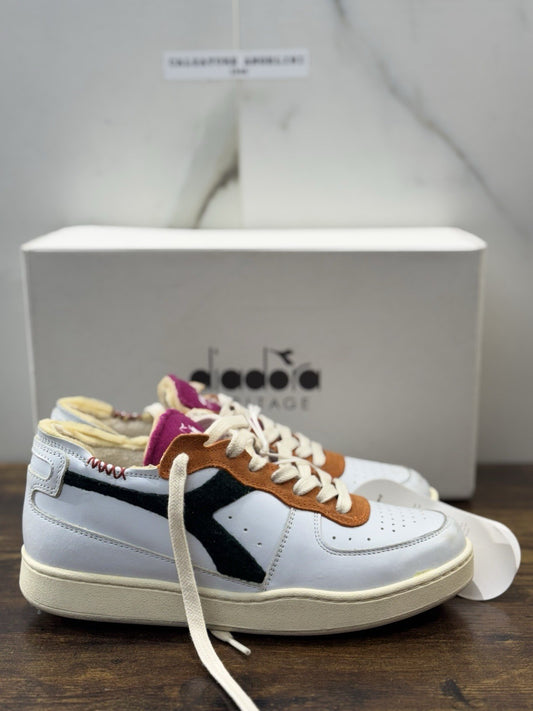 diadora heritage Sneaker Mi Basket Row Cut Tennis      Made In Italy  Uomo 40.5