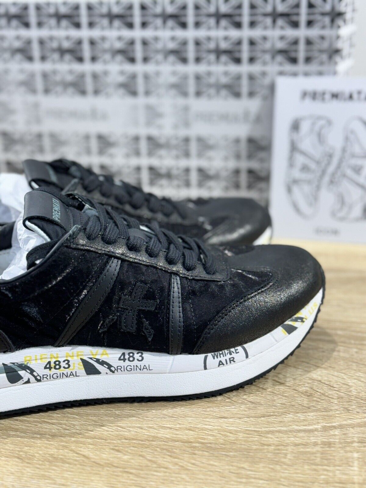 Premiata Conny   Sneaker Donna  Nera     Casual Sneaker Woman Premiata 36