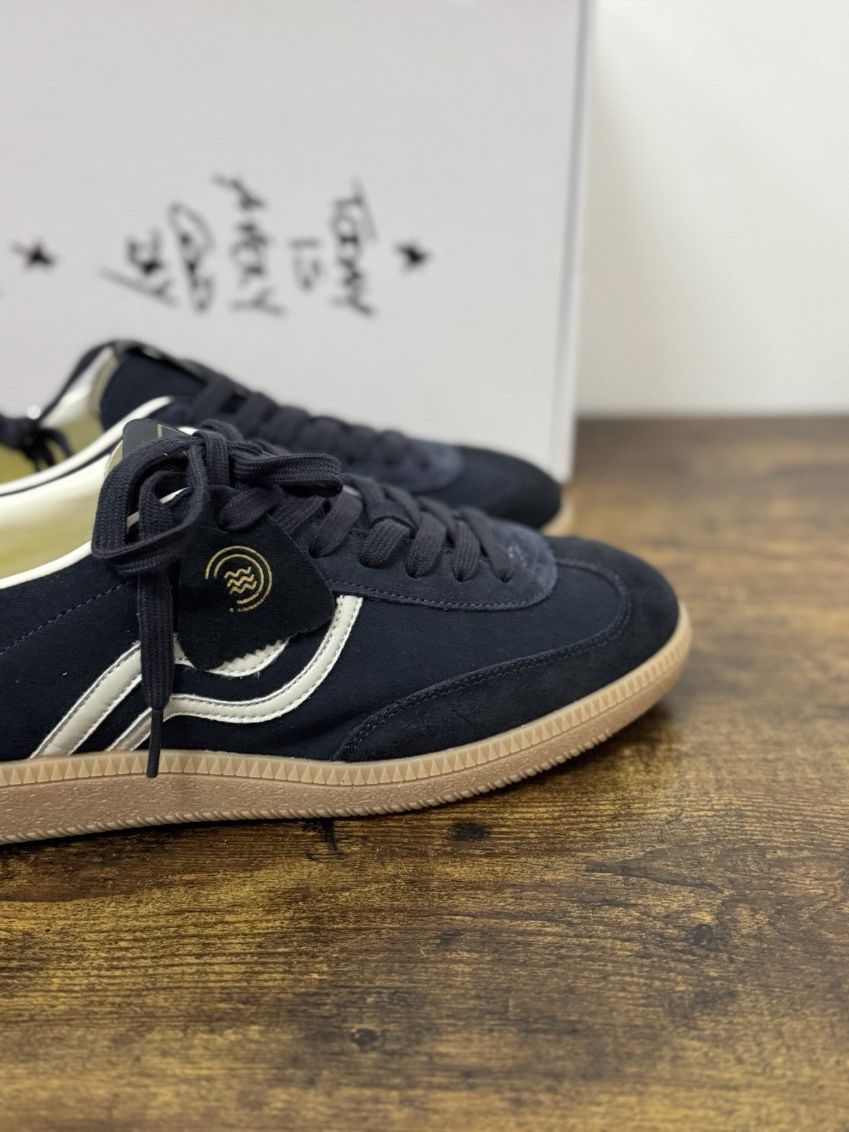 Primabase Sneaker Suede Blu   Extra light Casual Uomo 46