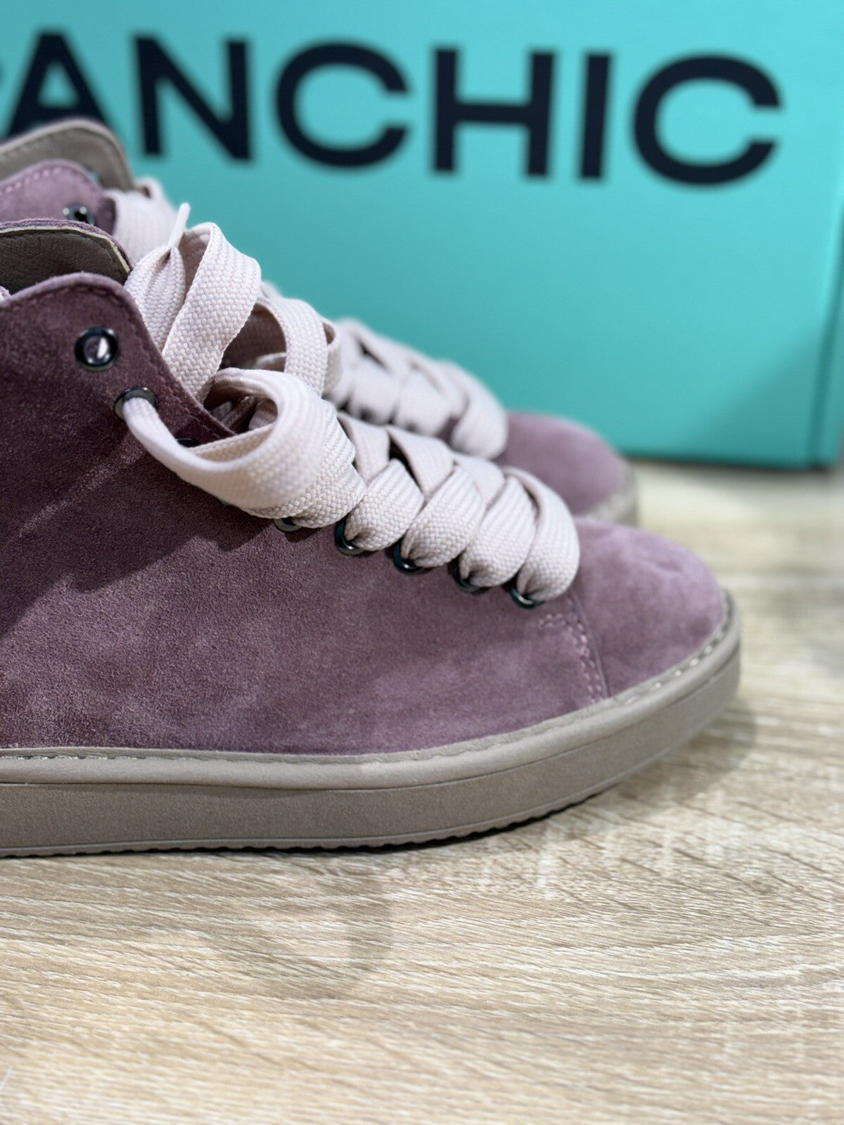 Panchic P01 Ankle Boot Donna  Suede Pink  Causal Boot Men Panchic 40