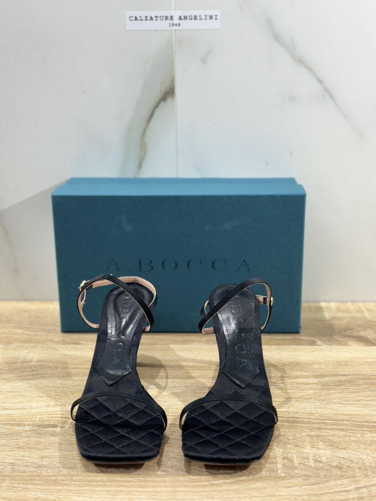 A.Bocca Sandalo Donna Love Nero Luxury Woman Sandal A.Bocca 40