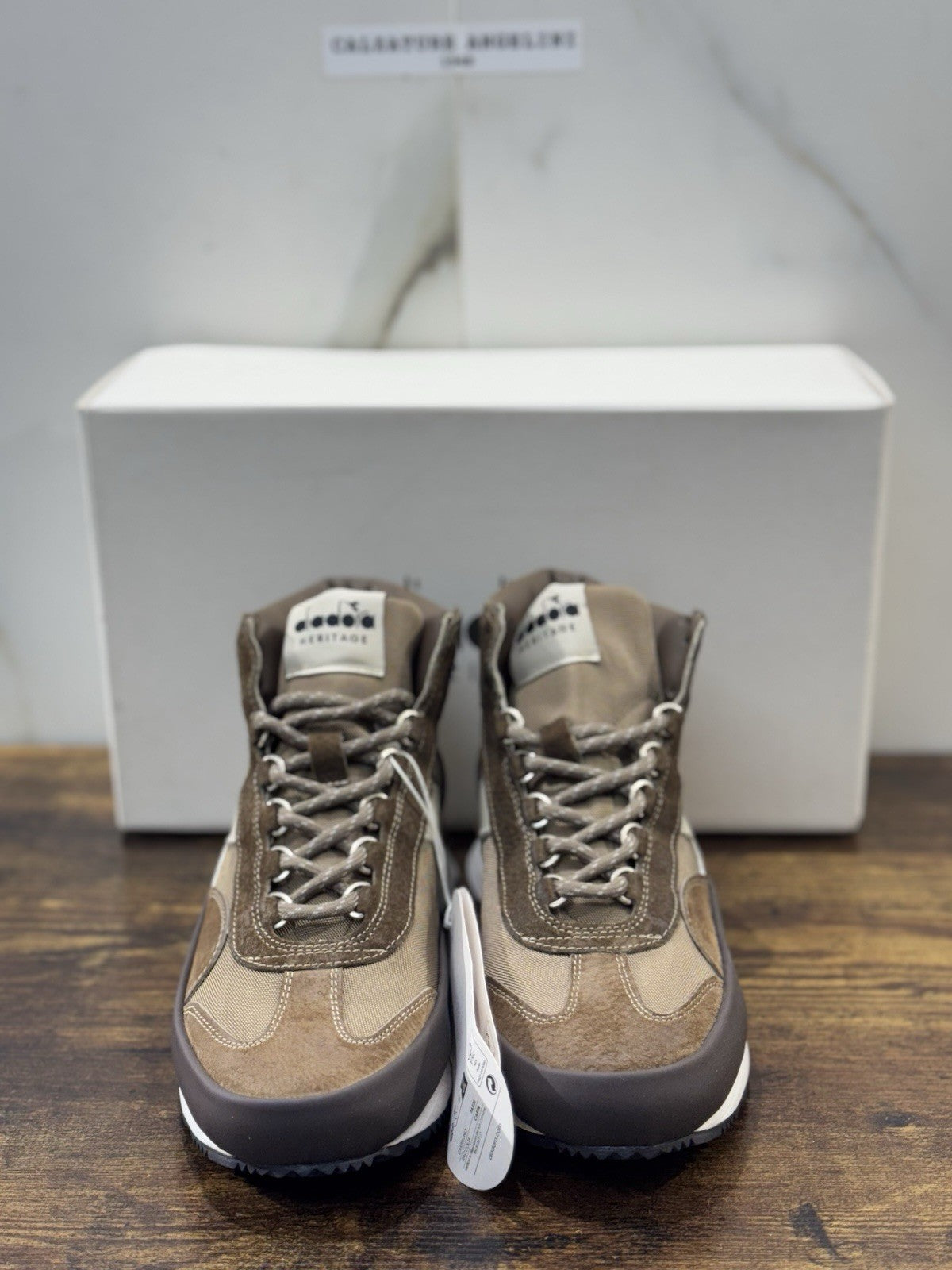 diadora heritage Sneaker Equipe Mid Mad Nabuck     Made In Italy  Uomo 44