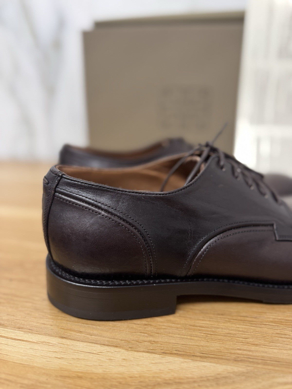 Pantanetti Scarpa Derby Pelle Moka  Casual Uomo 43