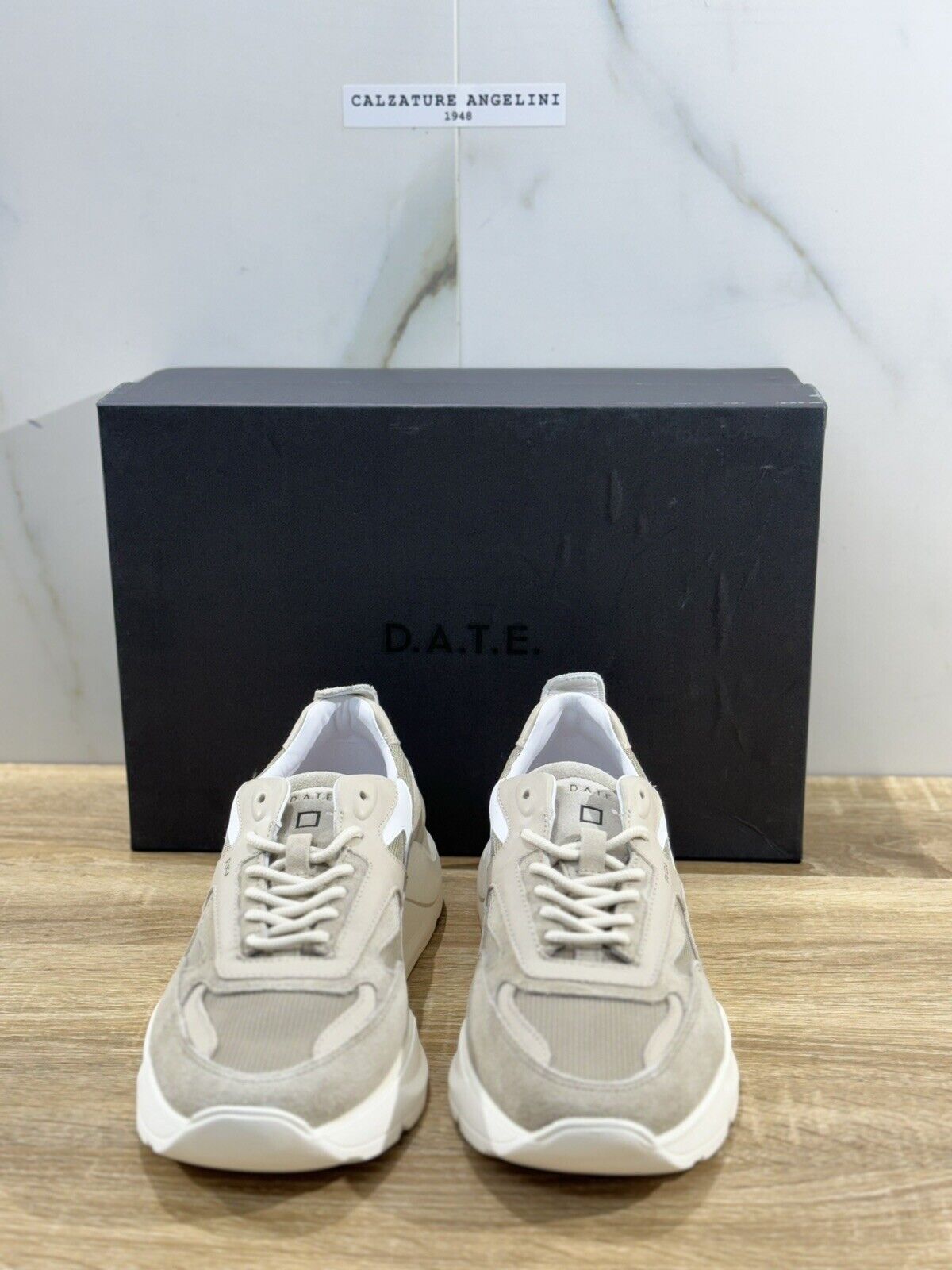 D.A.T.E Fuga Dragon Sand Uomo  sneaker Suede   Casual Shoes 47