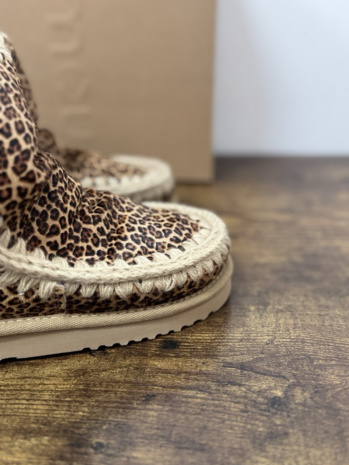 Mou  Eskimo 18 Ponyskin Leopard Casual Mou Donna 40