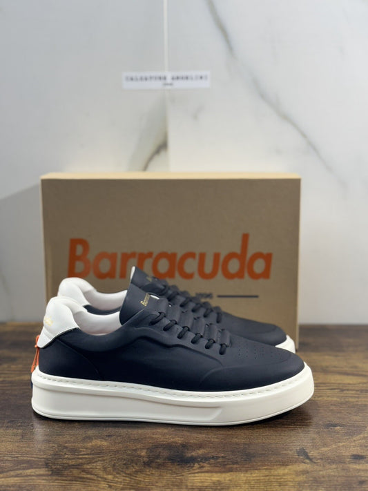 Barracuda Sneaker Donna Pelle Nera  Woman Handmade Sneaker Extra Light 41