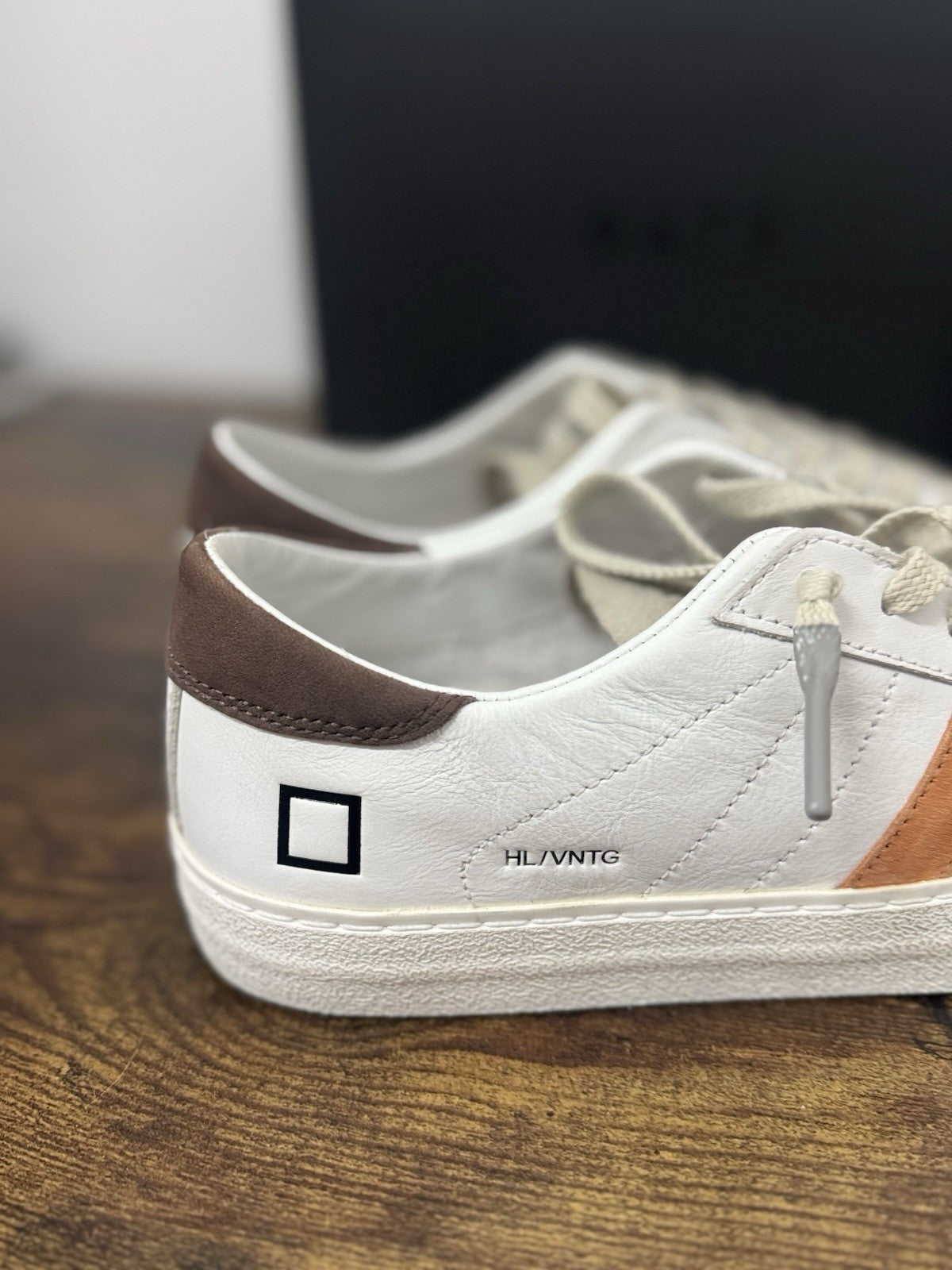 D.a.t.e. Hill Low Sneaker Pelle Bianca Casual Uomo 40