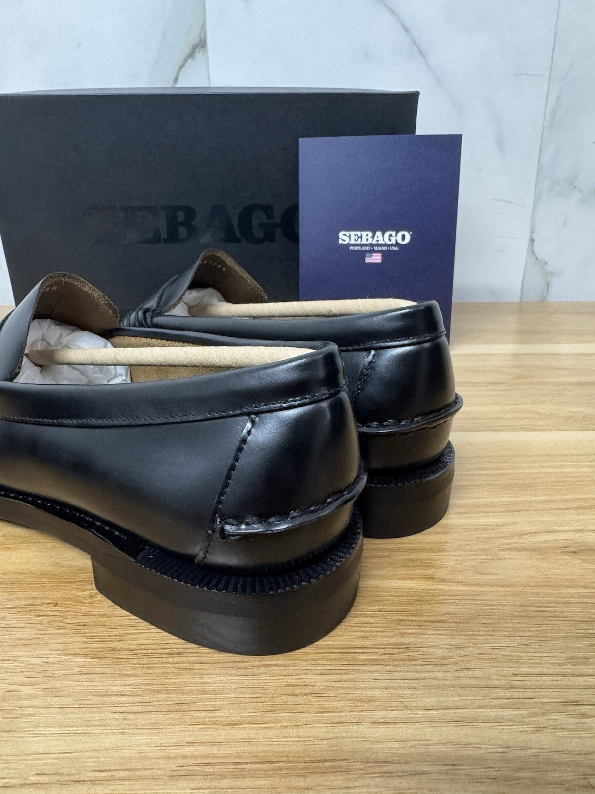 Sebago Classic Dan Pelle Nero Casual Sebago Uomo 42