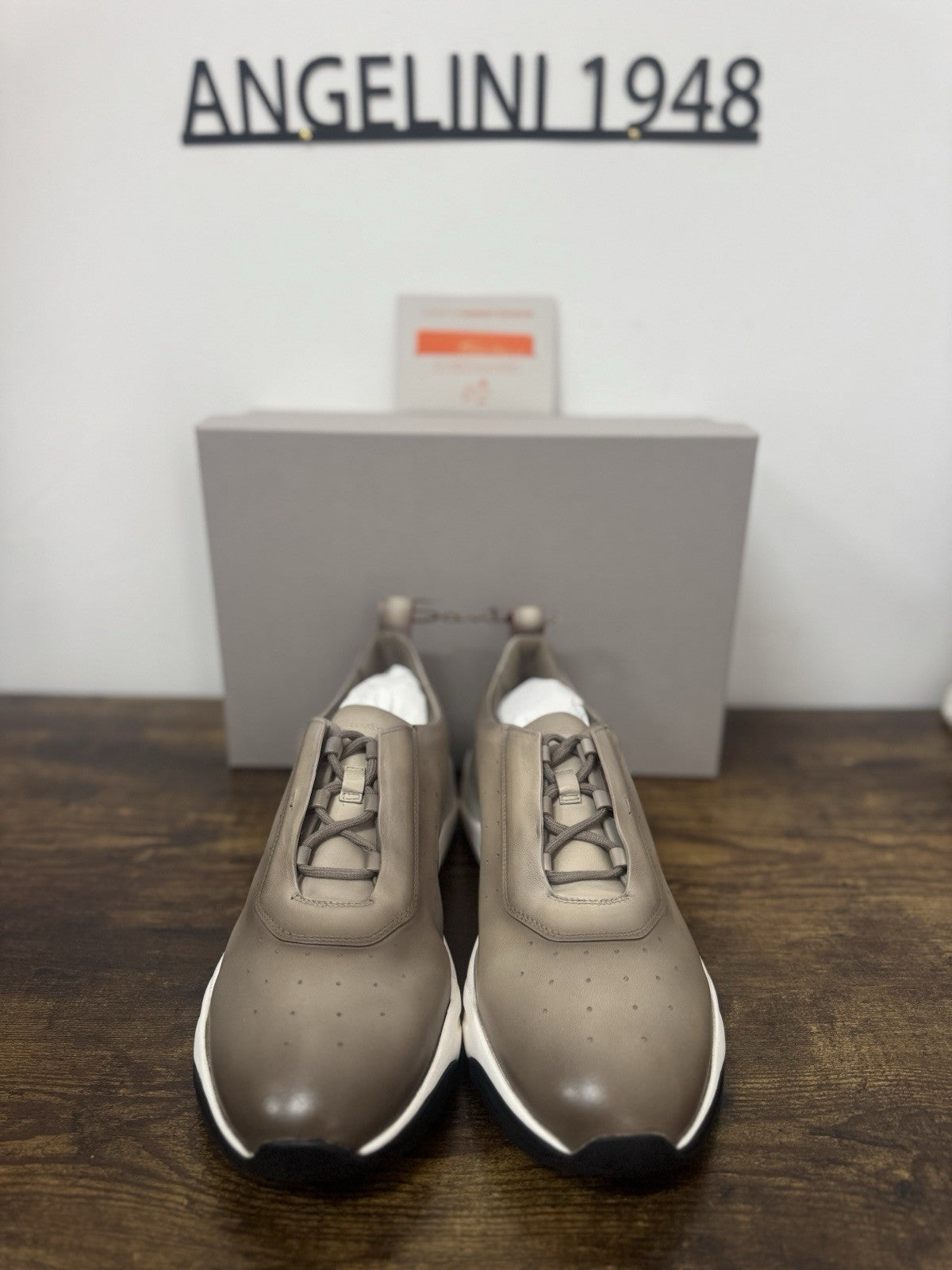 Santoni Innova Sneaker Pelle Super Soft    Casual Luxury Santoni Scarpa Uomo 44