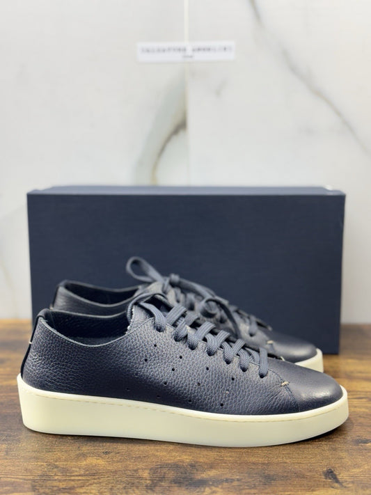 Seboy’s Sneaker Pelle Blu Casual Uomo 40