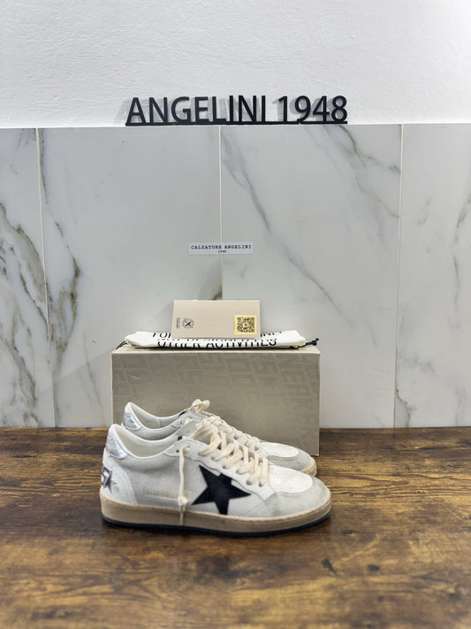 Golden Goose Ball Star Sneaker Uomo Light Silver Black Luxury  Golden Goose 43